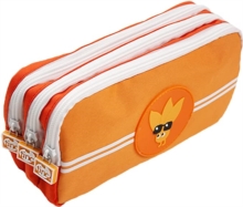 Ojay triple zip pencil case