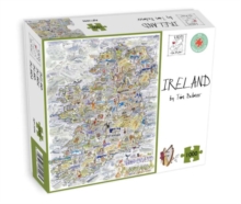 Map of Ireland Jigsaw 1000 Piece Puzzle