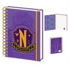 Wednesday (Nevermore Shield) A5 Wiro Notebook