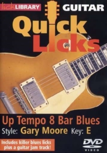 Image for Lick Library: Guitar Quick Licks - Gary Moore Up Tempo 8 Bar...