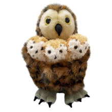 Tawny Owl (with 3 Babies) Soft Toy