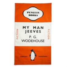 MY MAN JEEVES TEA TOWEL ORANGE