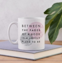 Image for Literary Mug - "Between The Pages" - Marble Design