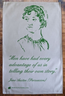 JANE AUSTEN TEA TOWEL