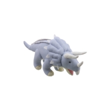 Image for Triceratops (Blue - Small) Soft Toy