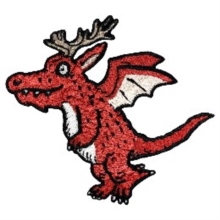 Red Dragon Sew On Patch