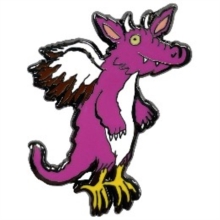 Pink Dragon Pin Badge