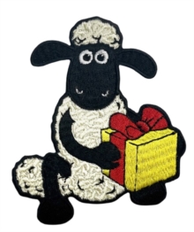 Image for Shaun with Present Sew On Patch