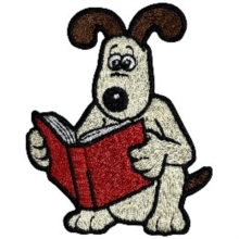 Image for Gromit Reading Sew On Patch
