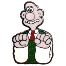 Wallace Cheese Pin Badge