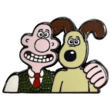 Wallace and Gromit Pin Badge