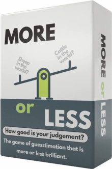 More or Less Card Game