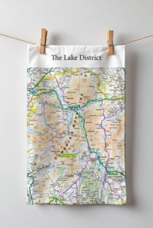 Image for OS Map Tea-towel - Lake District National Park