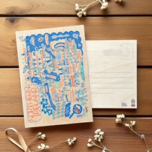 Image for Julia Gash Wooden Postcard - Northern Ireland