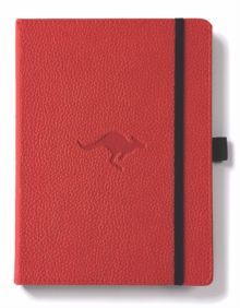 Dingbats A5+ Wildlife Red Kangaroo Notebook – Plain