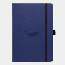 A4 Blue Whale Nbook Lined