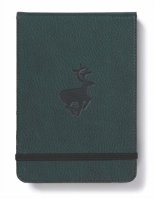 Dingbats A6+ Wildlife Green Deer Reporter Notebook – Graphed