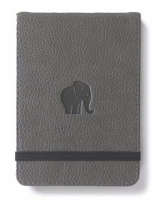 Dingbats A6+ Wildlife Grey Elephant Reporter Notebook – Plain