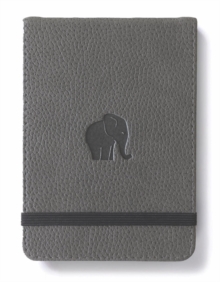 Image for Dingbats A6+ Wildlife Grey Elephant Reporter Notebook - Grpahed