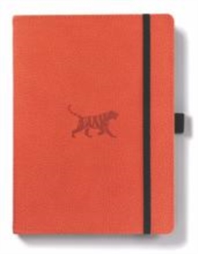 Dingbats A5+ Wildlife Orange Tiger Notebook – Lined