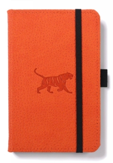 Dingbats A6 Pocket Wildlife Orange Tiger Notebook – Lined