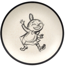 LITTLE MY BAMBOO MELAMINE PLATE 21CM