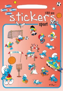 SMURF STICKERS SPORT