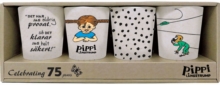 PIPPI 4 TUMBLER SET 100 MELAMINE