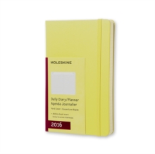 Image for 2016 MOLESKINE HAY YELLOW LARGE DAILY DI