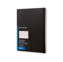 Image for 2016 MOLESKINE EXTRA LARGE MONTHLY DIARY