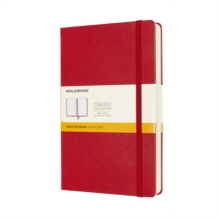 Moleskine Expanded Large Ruled Hardcover Notebook: Scarlet Red