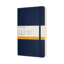 Moleskine Expanded Large Ruled Softcover Notebook: Sapphire Blue