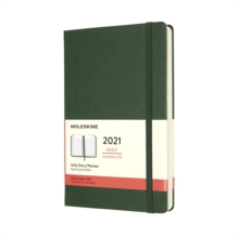 Image for Moleskine 2021 12-Month Daily Large Hardcover Diary : Myrtle Green