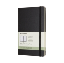 Image for 2018 Moleskine Large Weekly Notebook Diary 12 Months Hard