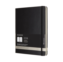 Image for 2018 Moleskine Pro Extra Large Weekly Vertical Diary 12 Months Hard