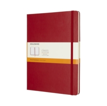 Moleskine Scarlet Red Extra Large Ruled Notebook Hard