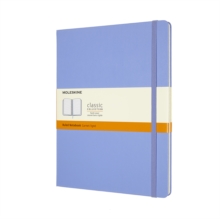 Moleskine Extra Large Ruled Hardcover Notebook: Hydrangea Blue