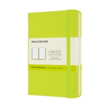 Moleskine Pocket Plain Hardcover Notebook: Lemon Green