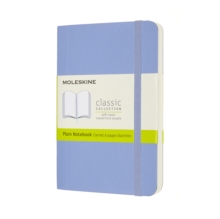 Moleskine Pocket Plain Softcover Notebook: Hydrangea Blue