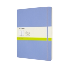 Moleskine Extra Large Plain Softcover Notebook: Hydrangea Blue