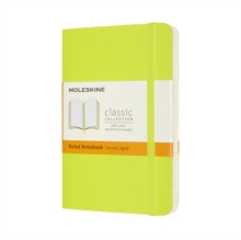 Moleskine Pocket Ruled Softcover Notebook: Lemon Green