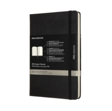 Moleskine Pro Project Planner 12 Months Large Black