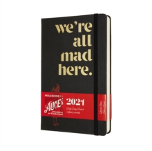 Image for Moleskine Limited Edition Alice in Wonderland 2021 12-Month Daily Large Diary