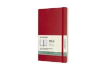 Moleskine 2022 18-Month Weekly Large Softcover Notebook: Scarlet Red