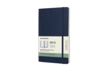 Moleskine 2022 18-Month Weekly Large Softcover Notebook: Sapphire Blue