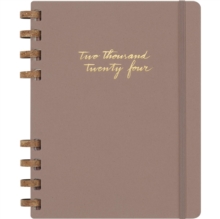 Moleskine 2024 12-Month XL Life Spiral Planner: Crush Almond