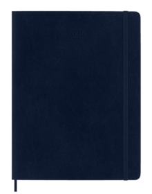 Moleskine 2025 12-Month Weekly XL Softcover Notebook: Sapphire Blue