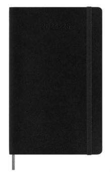 Moleskine 2025 18-Month Weekly Large Softcover Notebook: Black