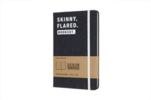 Image for Moleskine Denim Notebook Limited Collection 'skinny. Flared. Bookcut.' Large Ruled Notebook Hard