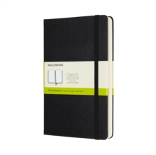 Moleskine Expanded Large Plain Hardcover Notebook: Black